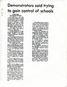 Thumbnail for Demonstrators said trying …