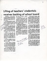 Thumbnail for Lifting of teachers' …