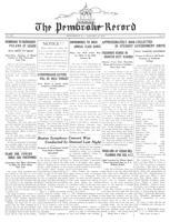 Thumbnail for The Pembroke Record …