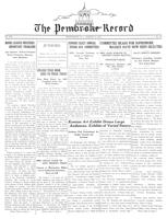 Thumbnail for The Pembroke Record …