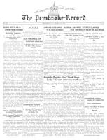 Thumbnail for The Pembroke Record …