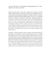 Thumbnail for Algorithms for Analyzing …