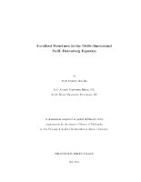 Thumbnail for Localized Structures in …