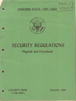 Thumbnail for Security Regulations - …