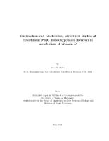 Thumbnail for Electrochemical, biochemical, structural …