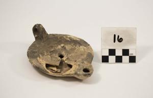 Thumbnail for Terracotta oil lamp …
