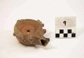 Thumbnail for Terracotta oil lamp …
