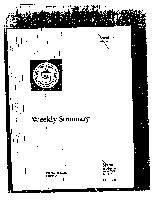 Thumbnail for Weekly Summary
