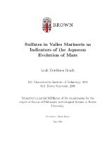 Thumbnail for Sulfates in Valles …