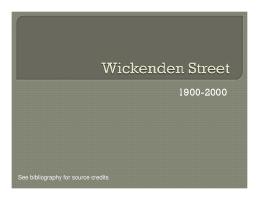 Thumbnail for Wickenden Street 1900-2000