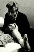 Thumbnail for Untitled (Man holding …