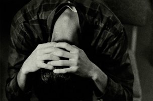 Thumbnail for Untitled (Man clasping …