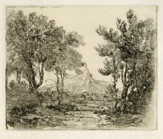 Thumbnail for Small Landscape with …