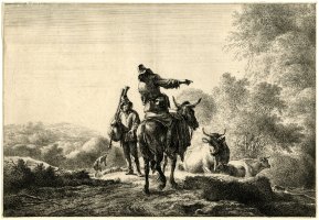 Thumbnail for Pastoral Scene <small> …