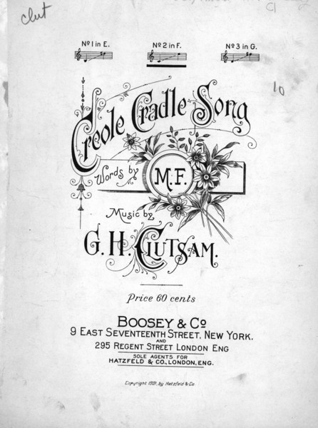 Thumbnail for Creole cradle song