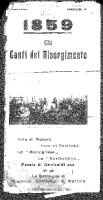 Thumbnail for 1859, canti del …