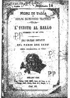 Thumbnail for L' invito al …