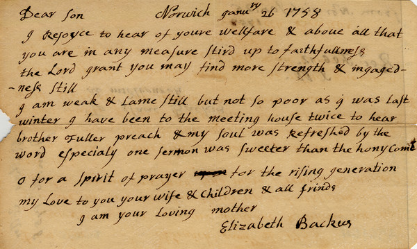 Thumbnail for Backus, Elizabeth (Tracy) …