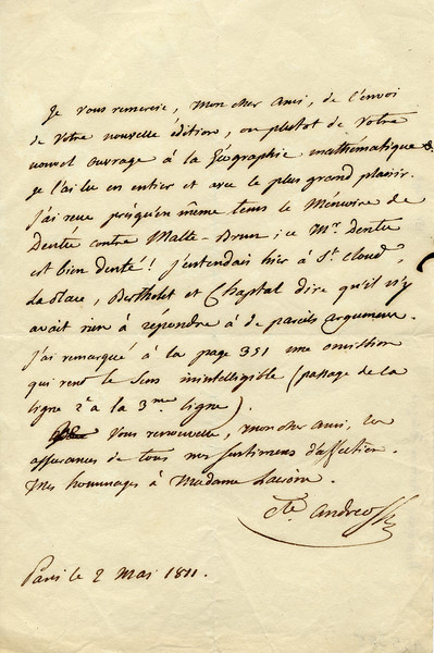 Thumbnail for Andréossy, Antoine François …