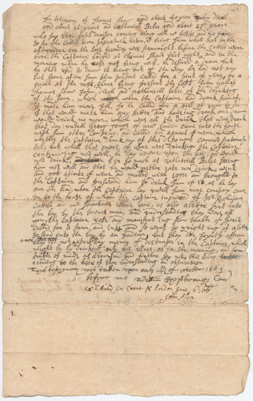 Thumbnail for Connecticut 1663-1698: <small> …