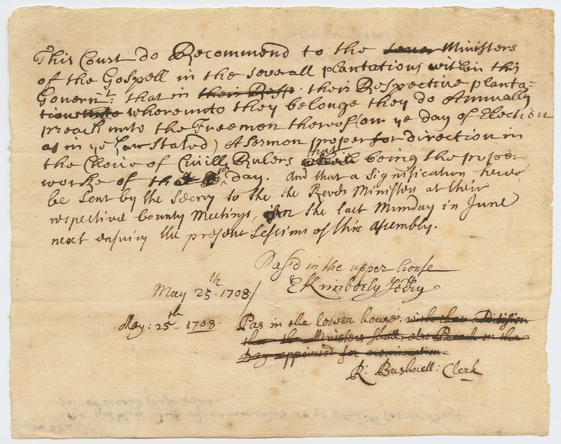 Thumbnail for Connecticut: <small> 1708 …