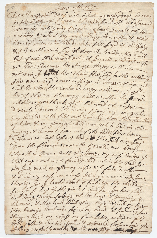 Thumbnail for Clauson: <small> 1692 …