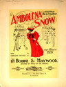 Thumbnail for Ambolena Snow:: <small> …