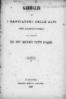 Thumbnail for Garibaldi ed i …