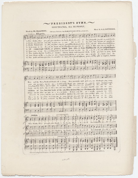 Thumbnail for President's hymn: <small> …