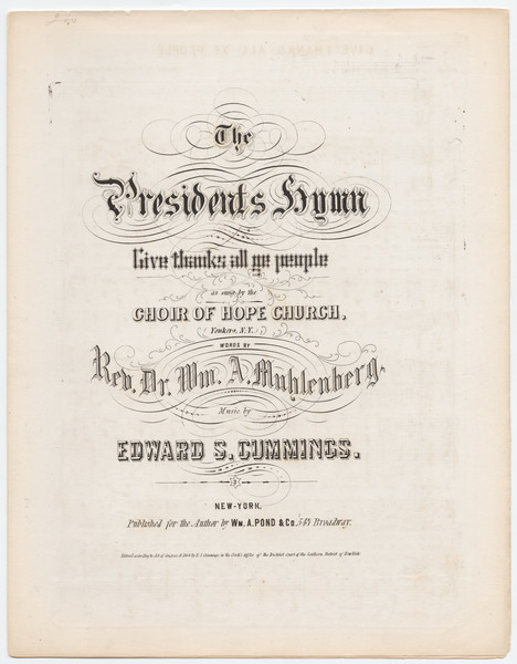 Thumbnail for The President's hymn: …