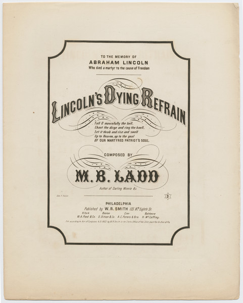 Thumbnail for Lincoln's dying refrain