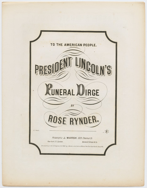 Thumbnail for President Lincoln's funeral …