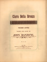 Thumbnail for Clara Bella Brown:: …
