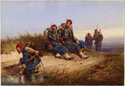 Thumbnail for Zouaves resting