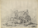 Thumbnail for Cavalry skirmish between …