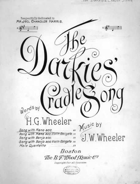 Thumbnail for The darkies' cradle …