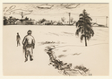 Thumbnail for Across the field, …