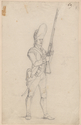 Thumbnail for British grenadier holding …
