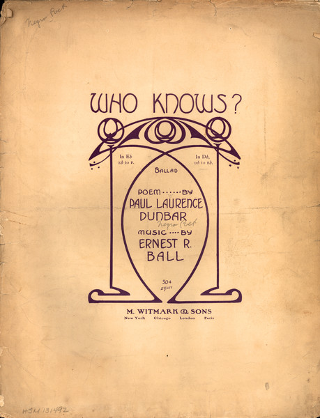 Thumbnail for Who knows?:: <small> …