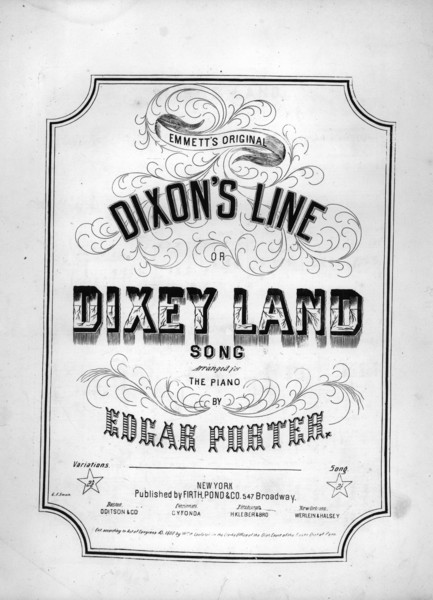 Thumbnail for Emmett's original Dixon's …