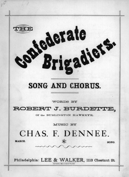 Thumbnail for The Confederate Brigadiers:: …