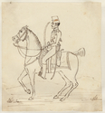 Thumbnail for Austrian cavalryman, holding …