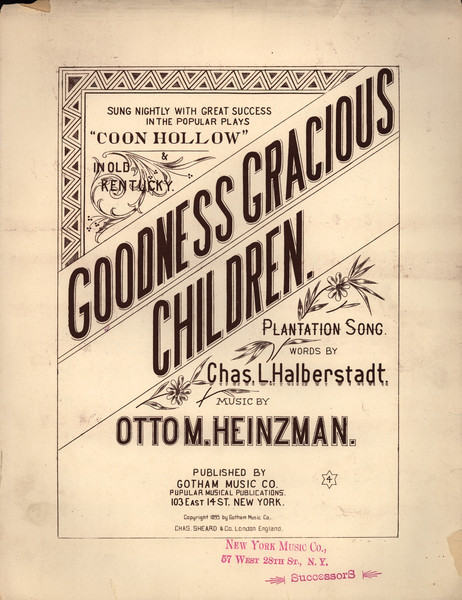 Thumbnail for Goodness gracious children:: …