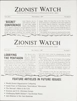 Thumbnail for Zionist Watch records …