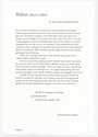 Thumbnail for Haibun: <small> (March …