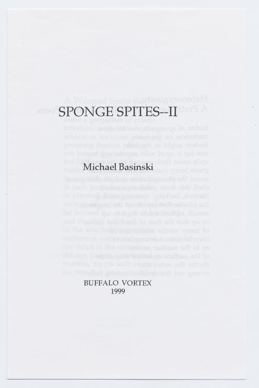 Thumbnail for Sponge spites--II