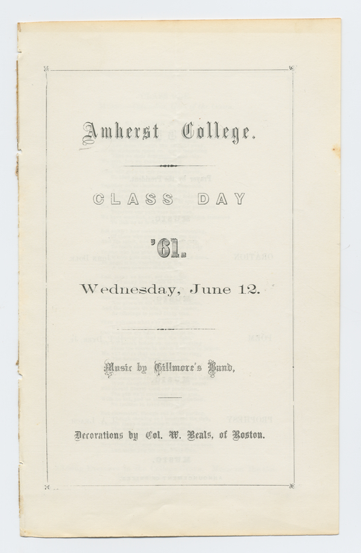 Thumbnail for Amherst College, Class …