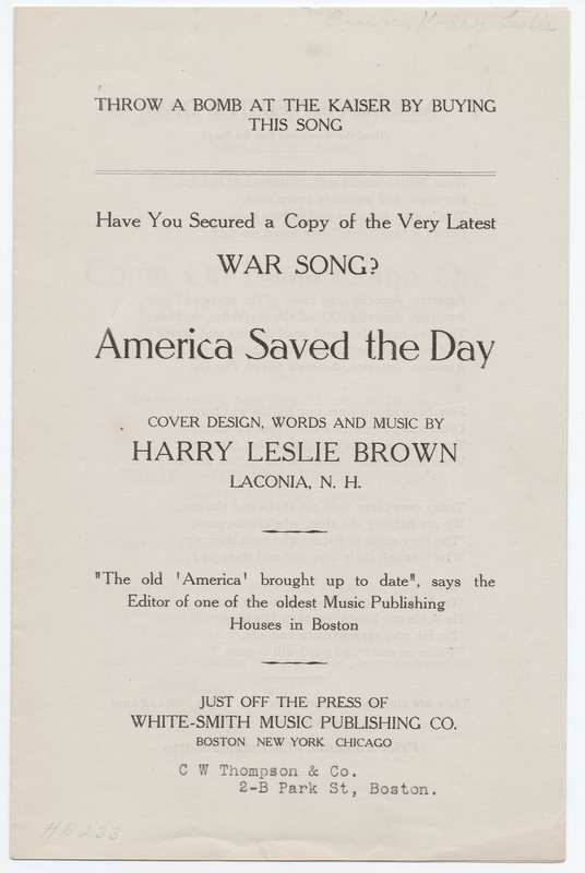Thumbnail for America saved the …