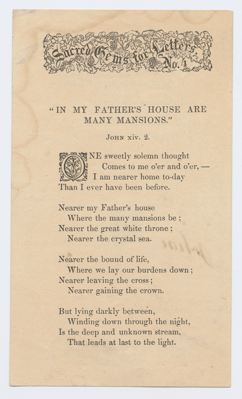 Thumbnail for "In my Father's …