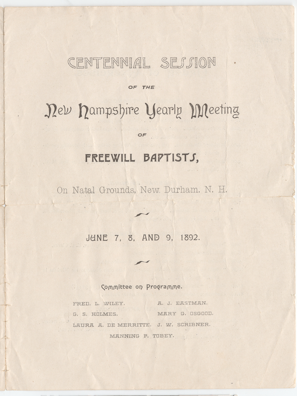 Thumbnail for Centennial session of …